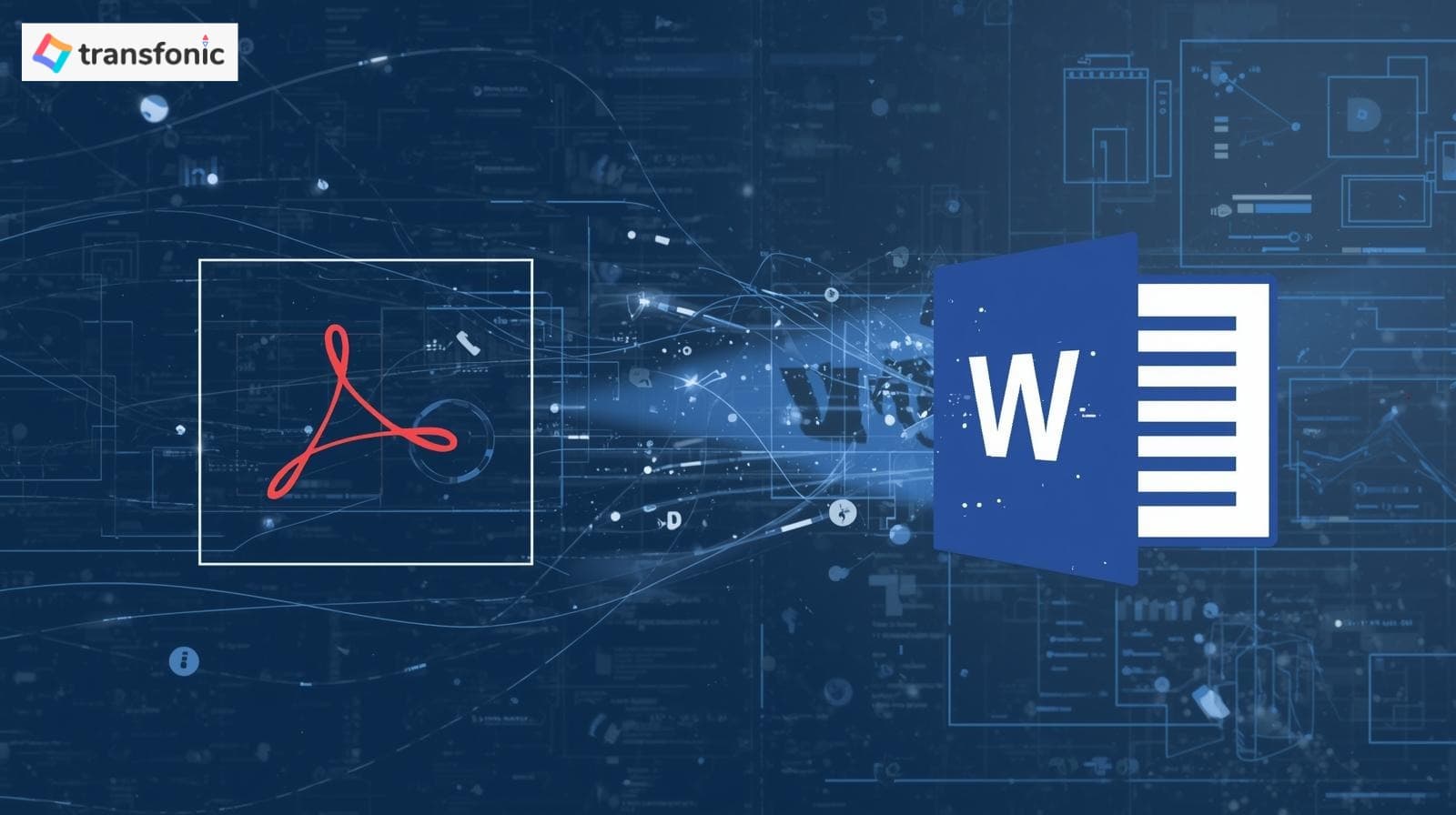 Convert PDF to Word online with Transfonic’s Document Conversion Tool