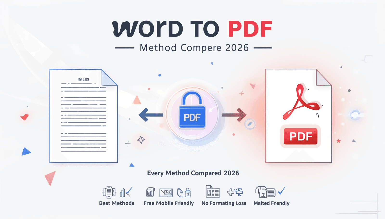 Word to PDF: Every Method Compared (2026 Guide) by Transfonic