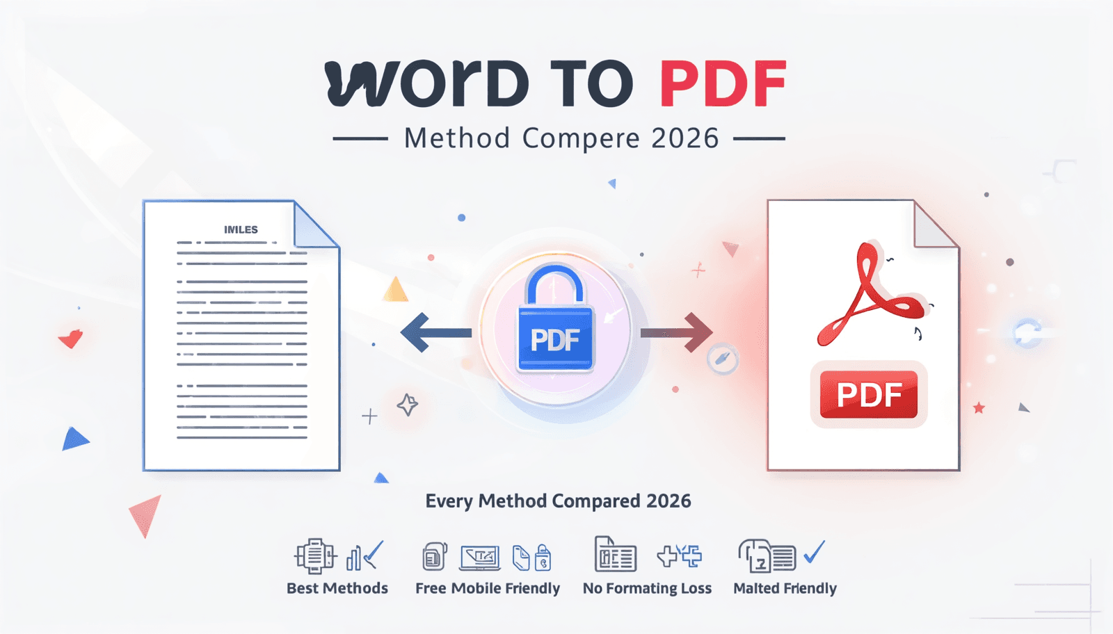Word to PDF: Every Method Compared (2026 Guide) by Transfonic