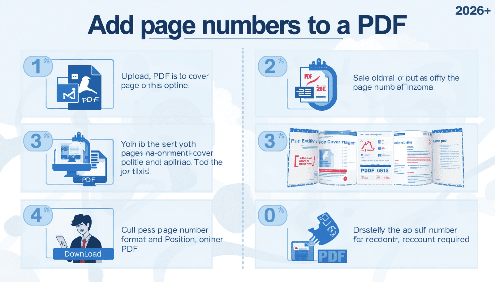 How to Add Page Numbers to a PDF by Transfonic