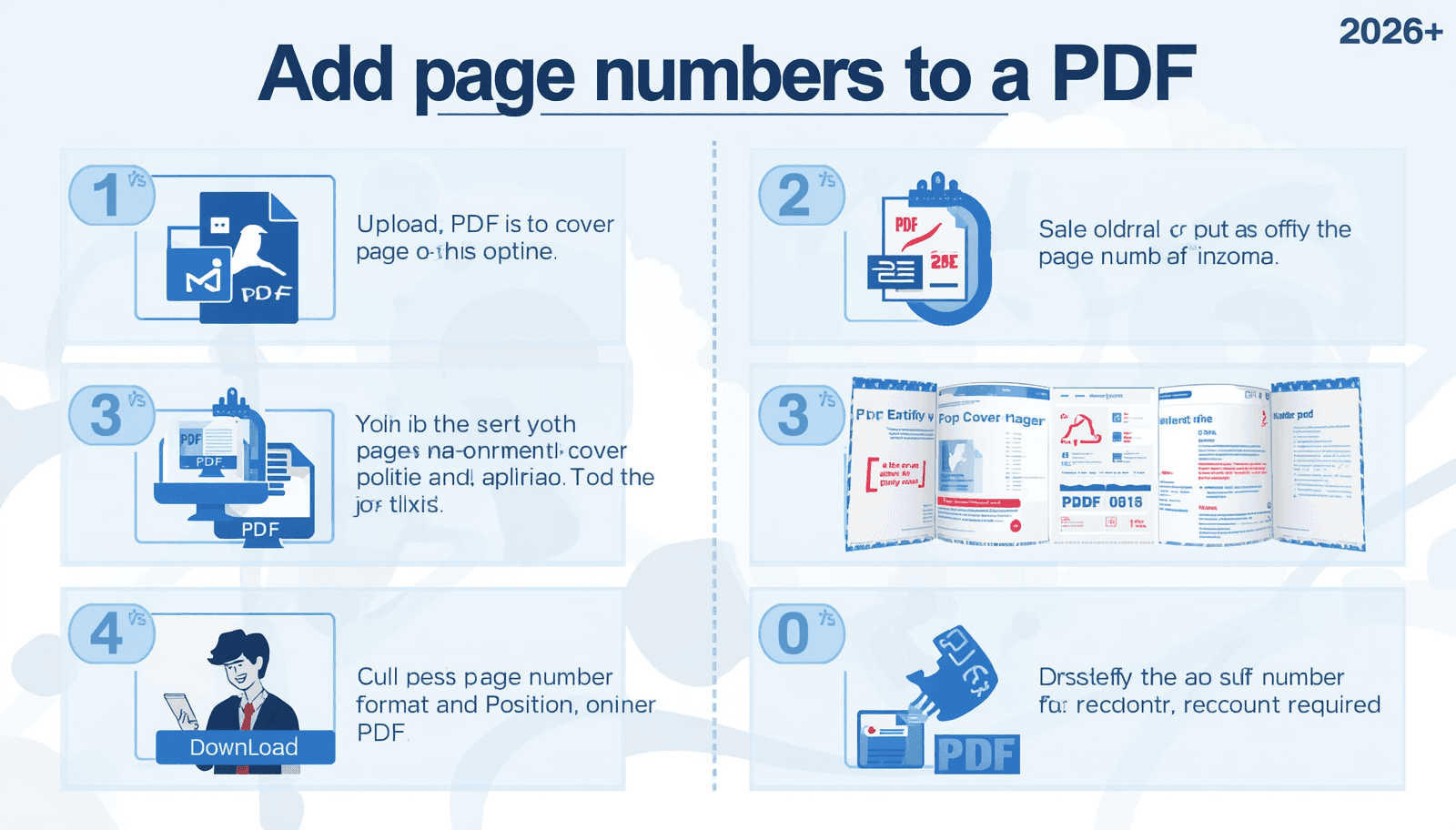 How to Add Page Numbers to a PDF by Transfonic