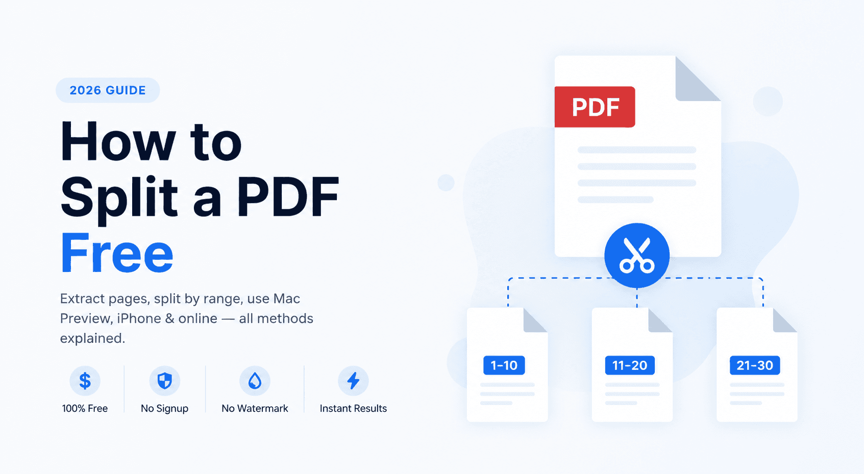 Split a PDF With Transfonic