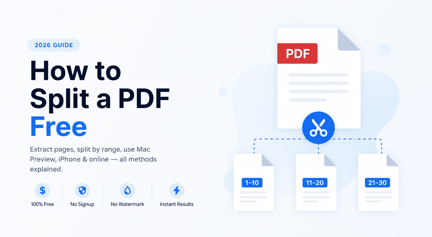 Split a PDF With Transfonic